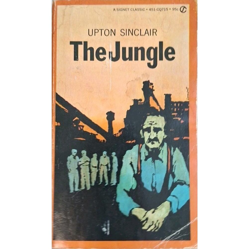 The Jungle by Upton Sinclair 1964 Signet Classics Vintage PB • GUC